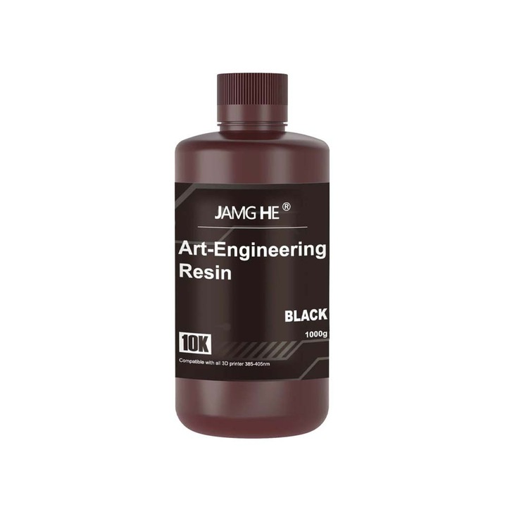 Fényérzékeny Gyanta JAMG HE Art Engineering Upgraded ABS Like, UV Gyanta, 365-405nm, 1kg, Fekete