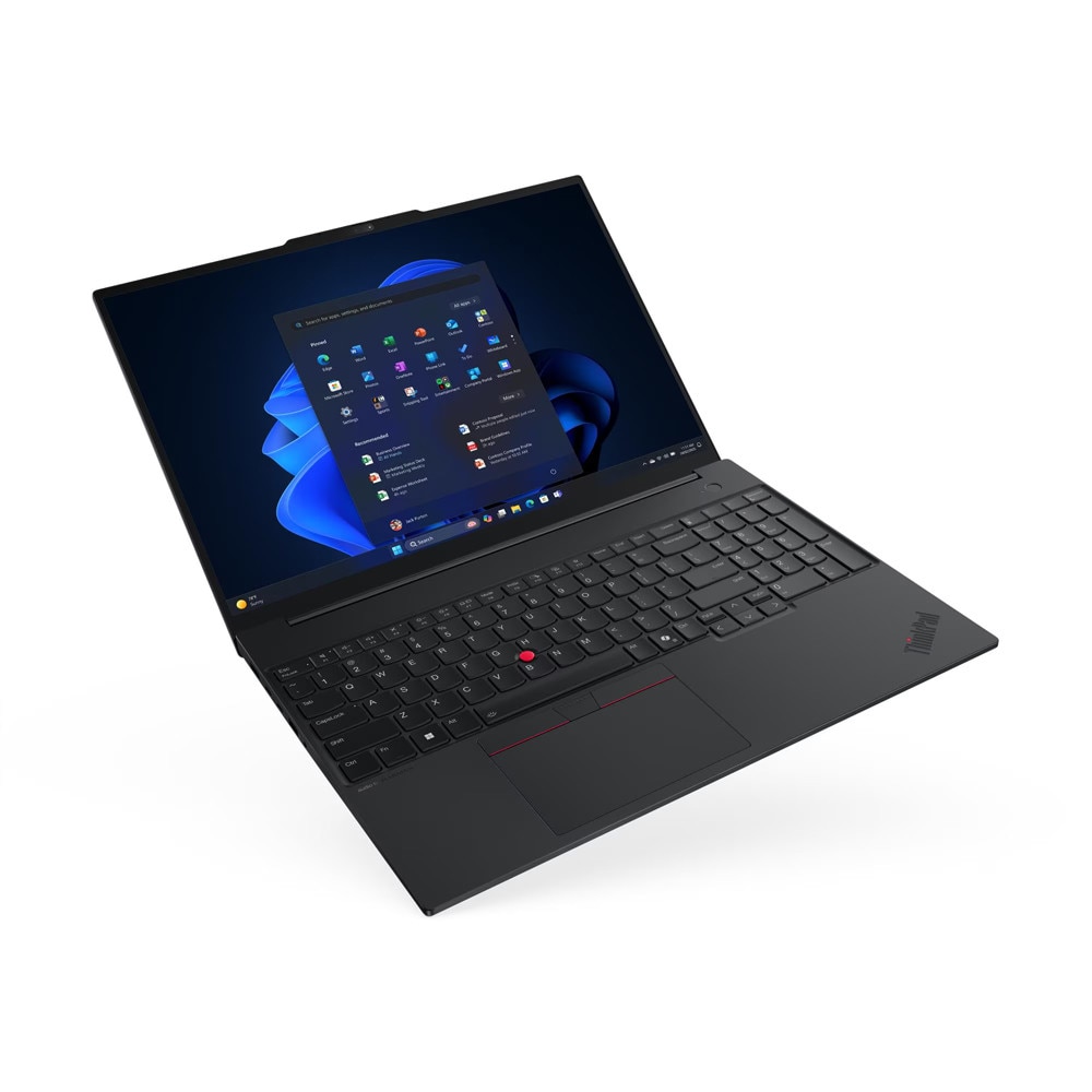 Laptop Lenovo ThinkPad E16 Gen 3, 21SR004FBM, 16", Intel Core Ultra 5 225U (12-core), Intel Arc 4 Core, 16GB 5600MHz (1x16GB) DDR5, Negru
