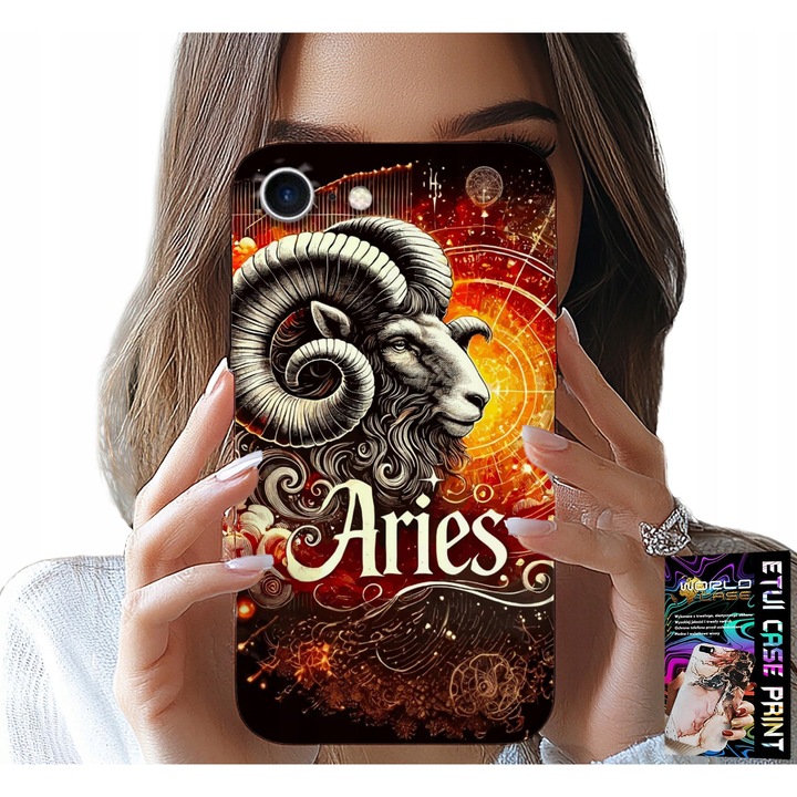 Tok iPhone SE/SE2-hez, World Case, Bak, szilikon anyag, színes nyomtatás