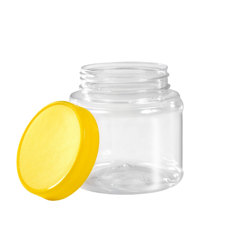 Pet Borcan 0.75L CU CAPAC 20Buc/Set