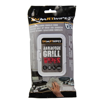 Set 12 servetele umede dezinfectante pentru curatat aragaz, gratar / barbeque / grill, antibacterial, alcool etanol, SmartWipes Set 12 servetele umede dezinfectante pentru curatat aragaz, gratar / barbeque / grill, antibacterial, alcool etanol, SmartWipes