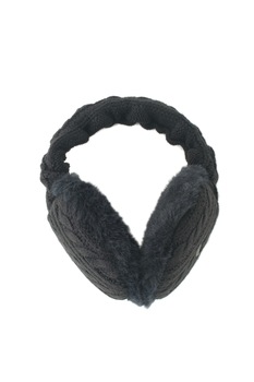 Barts, Protectii pentru urechi tricotate ajutabile Monique, Negru Barts, Protectii pentru urechi tricotate ajutabile Monique, Negru