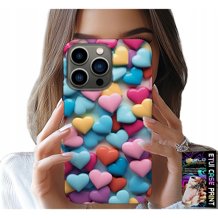 Telefontok, World Case, személyre szabható, többszínű, iPhone 16 Pro-hoz, szilikon