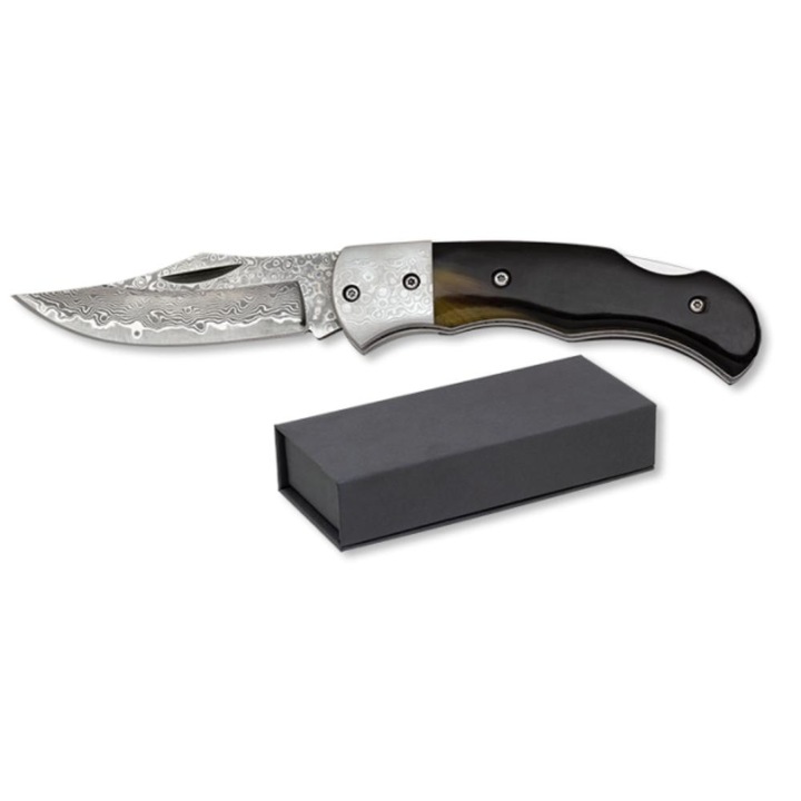 Briceag Albainox, cu lama din damasc, 7.7cm