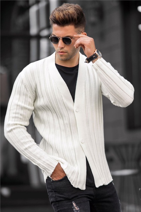 Férfi blúzok, Madmext, 310597, Ekrü, L