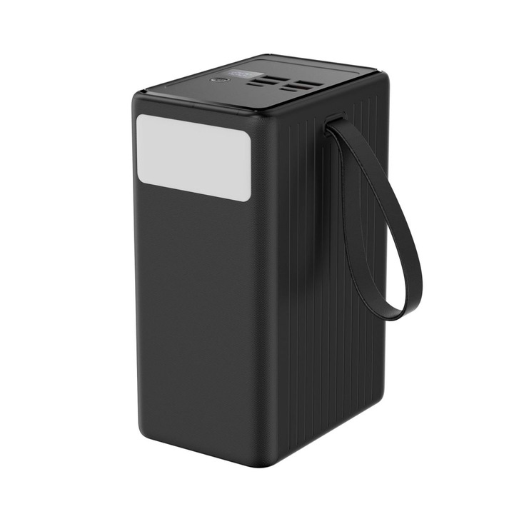 Power bank Platinet, 80000mAh 20W PD negru