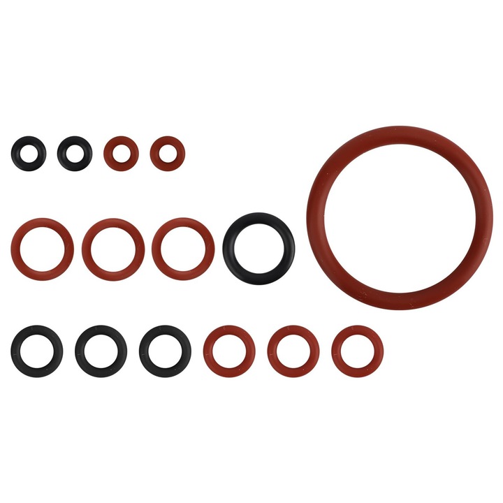 Set 15 garnituri aparat de cafea, dimensiuni diferite, rezistent la caldura si durabil, pentru Philips Odea, Talea, Espresso Italiano, pentru intretinere aparat cafea, utilizare si inlocuire, OUYLAF