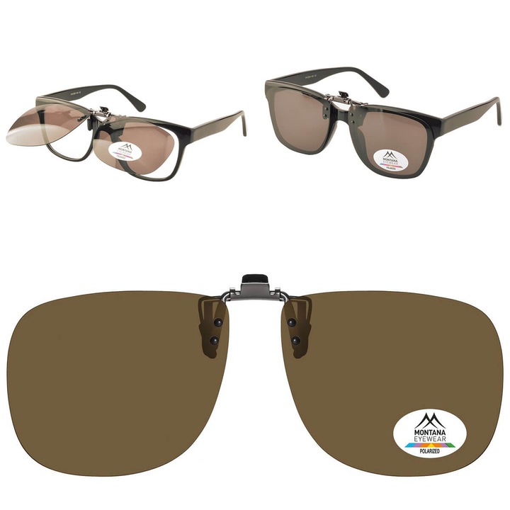 Ochelari polaroid pentru ochelari corectivi Montana, cu filtru UV400