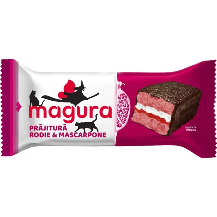 Prajitura magura mascarpone si rodie5* 35g