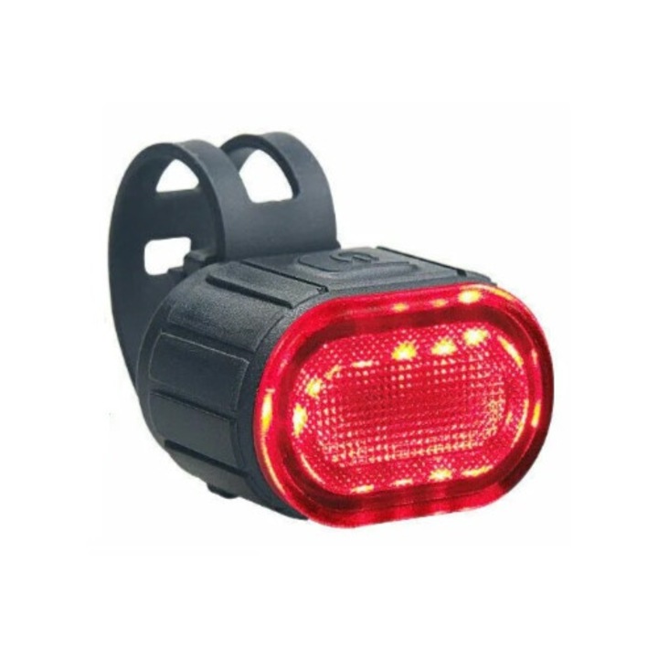 Stop cyty, 6 moduri luminare, timp incarcare 1 ora, lampa spate rosie bicicleta