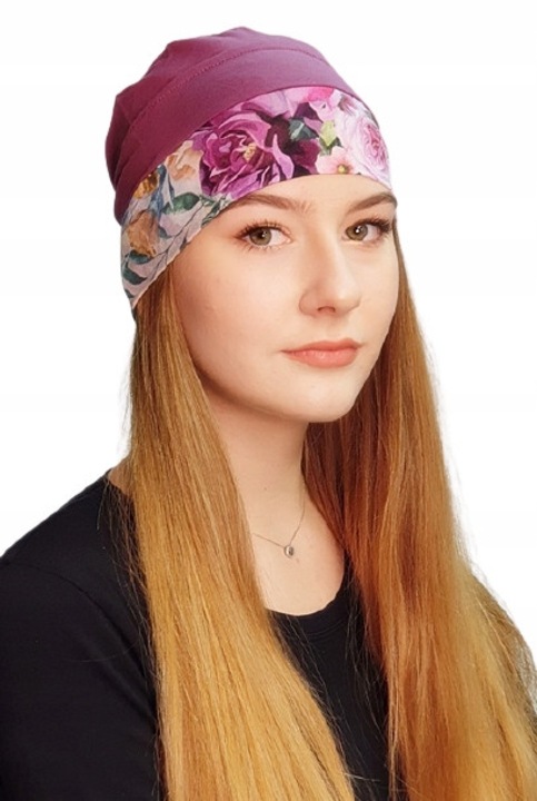 Turban sportiv Celestyna, 95% bambus, 5% elastan, marime universala, pentru doamne, culoare multicolor