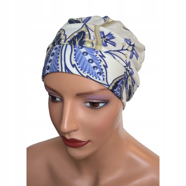Turban Celestyna 417, palarie sportiva din bambus, elastic, fara captuseala, 25cm, universala