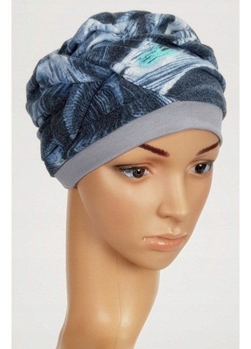 Caciula dama, Eva Design, Rosalia 230/173, 95% bambus, dimensiune universala, multicolor