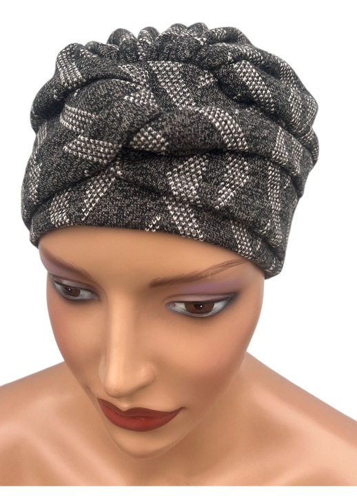 Turban dama, Eva Design, Sara 10A, roz, marimea S