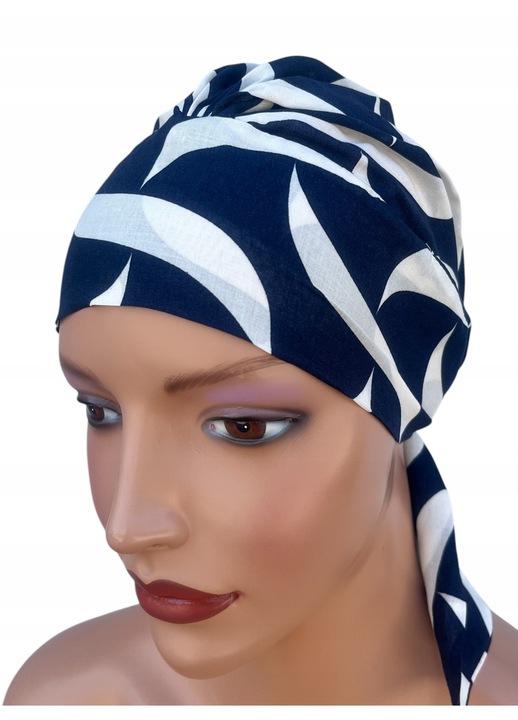 Кърпа за глава, Eva Design, тюрбан Tess 473, вискоза, регулируема, 25см