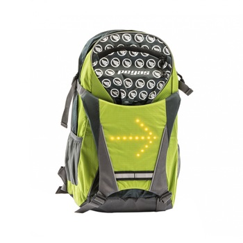 Rucsac Pegas cu semnal luminos, Verde/Gri Rucsac Pegas cu semnal luminos, Verde/Gri