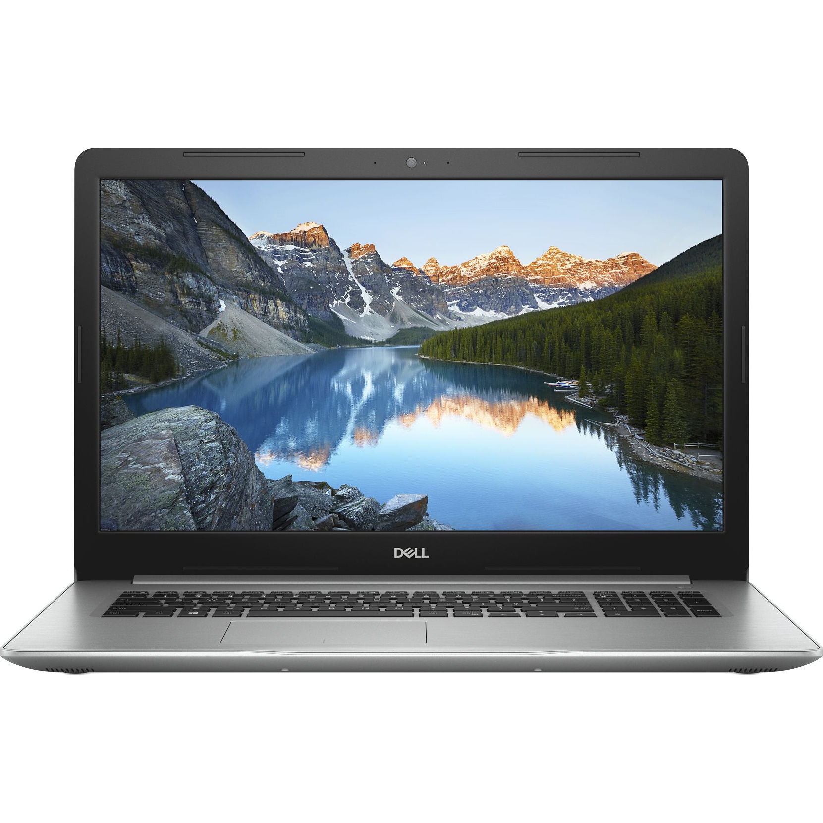 gripă Europa Cal  Laptop Dell Inspiron 5770 cu procesor Intel® Core™ i5-8250U pana la 3.40  GHz, Kaby Lake R, 17.3", Full HD, 8GB, 1TB + 128GB SSD, AMD Radeon 530 4GB,  FPR, Linux, Silver - eMAG.ro