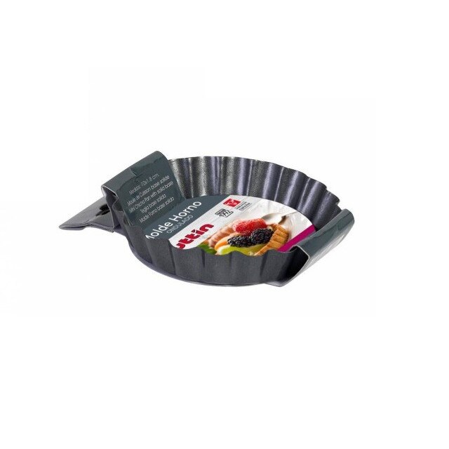 Forma ondulata mini tarte pentru cuptor, diam 10 cm