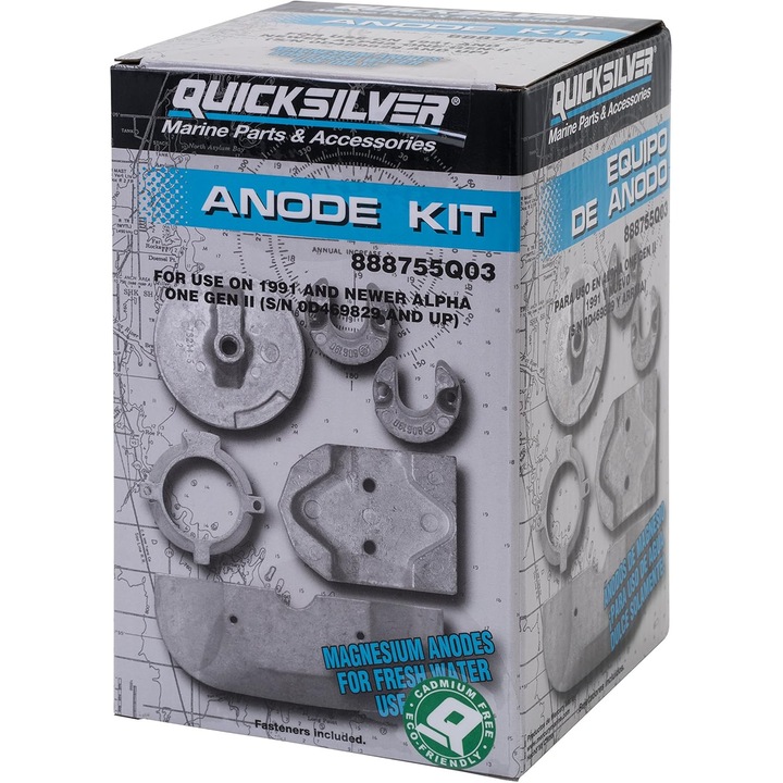 Kit anozi magneziu transmisie Apha I gen II