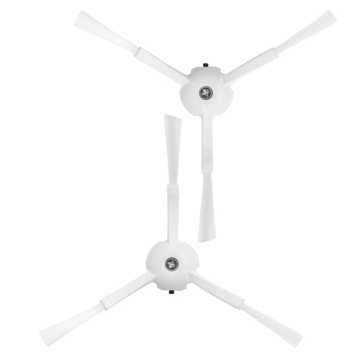 Perii laterale pentru aspirator Xiaomi Roborock S5, S50, S55, Set 2 bucăți, hepabe® 2HB1012