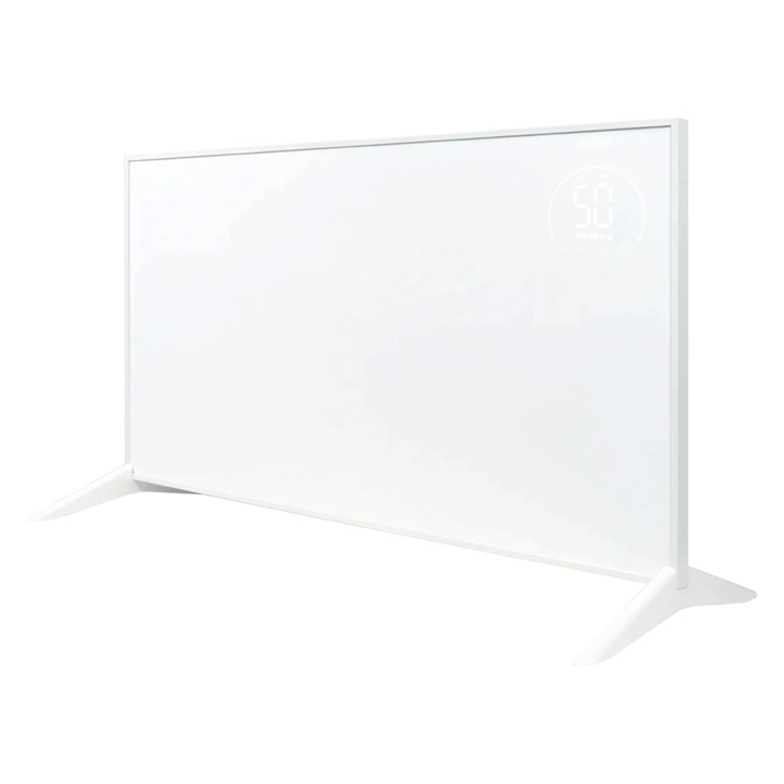 Panou de incalzire cu infrarosu IR Harder Wertberg, 480 W, control Wi-Fi, 50x90cm, alb