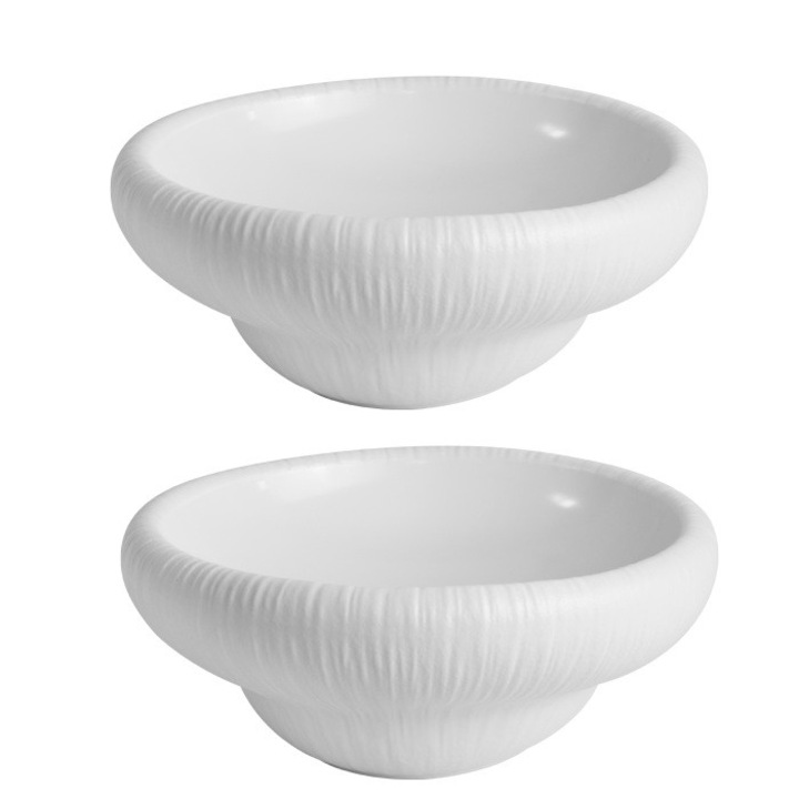 Set 2 boluri cu perete dublu Culinaro Ren 15xh7, 2cm