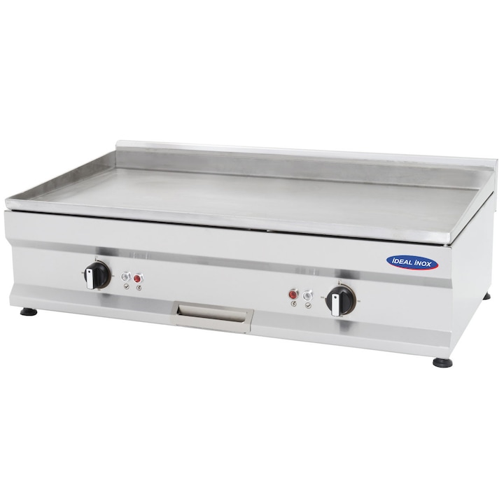 Gratar electric cu placa neteda de 5 mm grosime 900x500x250 Ideal Inox Linia 500