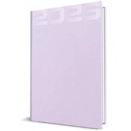Agenda datata Herlitz, RO A5, 352 pagini, coperta din piele sintetica, Premium Deluxe Noto, culoare lila, 2026
