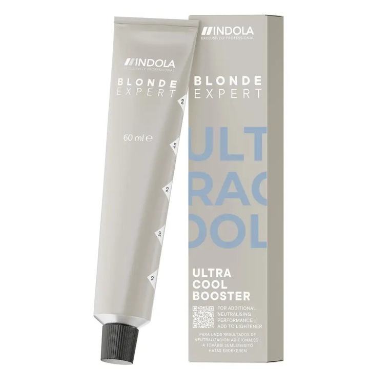 Indola Blonde Expert Ultra Cool Booster 60ml – Aditiv Profesional pentru Neutralizare Avansata