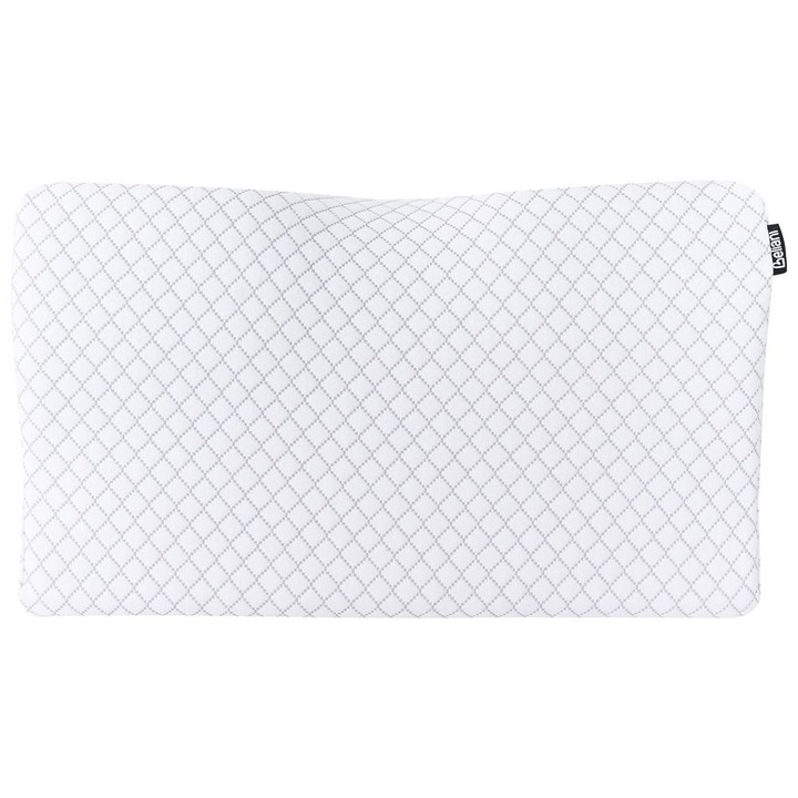 Párna Elgon Alacsony Memóriahab 30 x 50 cm Fehér