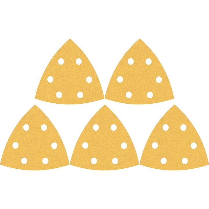Set foi abrazive, 93 mm, granulatie 180, 6 gauri, 50 buc