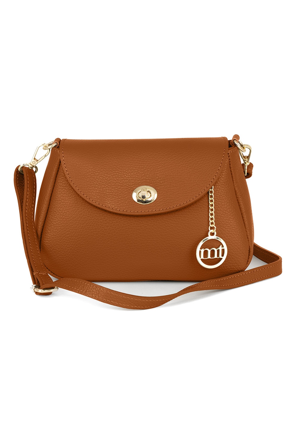 Mia Tomazzi, Geanta crossbody cu clapa, Maro - eMAG.ro