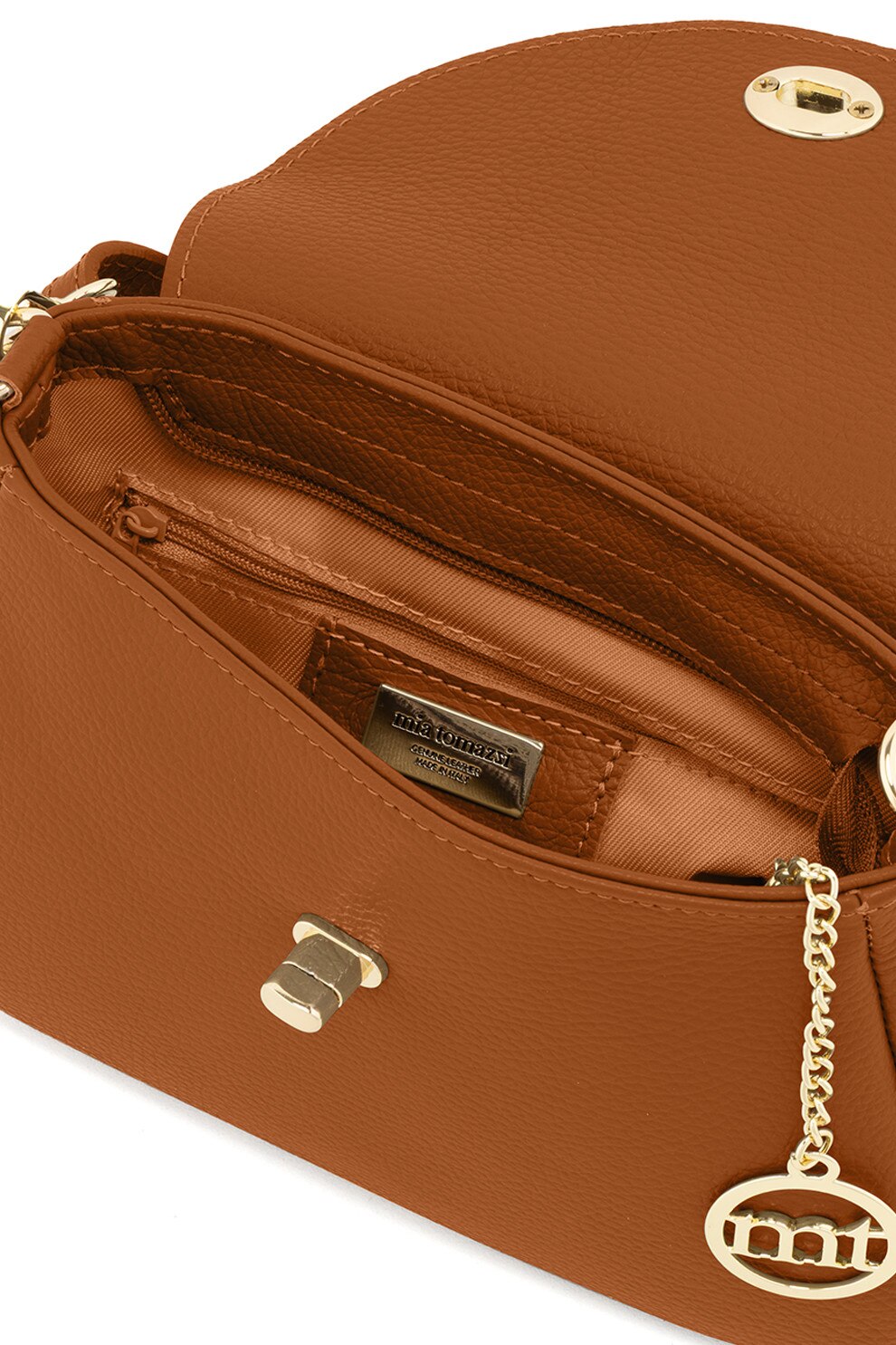Mia Tomazzi, Geanta crossbody cu clapa, Maro - eMAG.ro