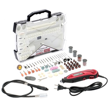 Unealta multifunctionala Steinhaus Start PRO-RTK, 135W, 32.000rpm, set de 190 accesorii Unealta multifunctionala Steinhaus Start PRO-RTK, 135W, 32.000rpm, set de 190 accesorii