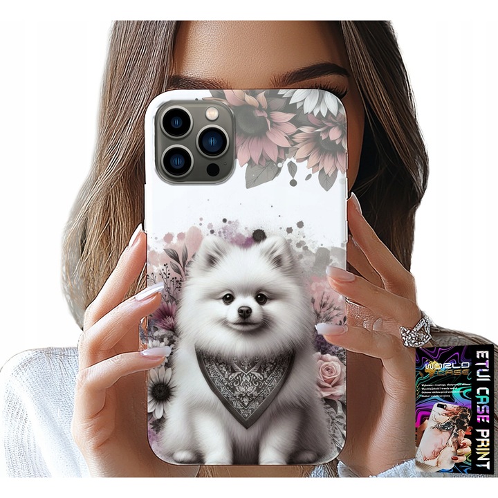 iPhone 11 Pro tok, World Case, szilikon, Pomerániai mintás, 0,2 cm