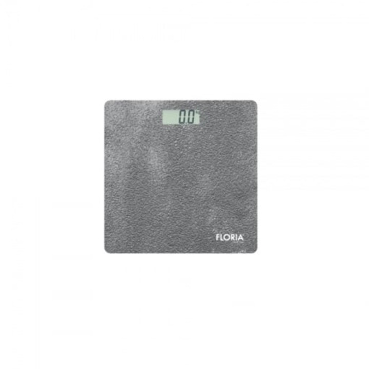 Cantar electronic Zilan, capacitate 150 kg, platforma din sticla securizata, ecran LCD, 2 x AAA, ZLN1987