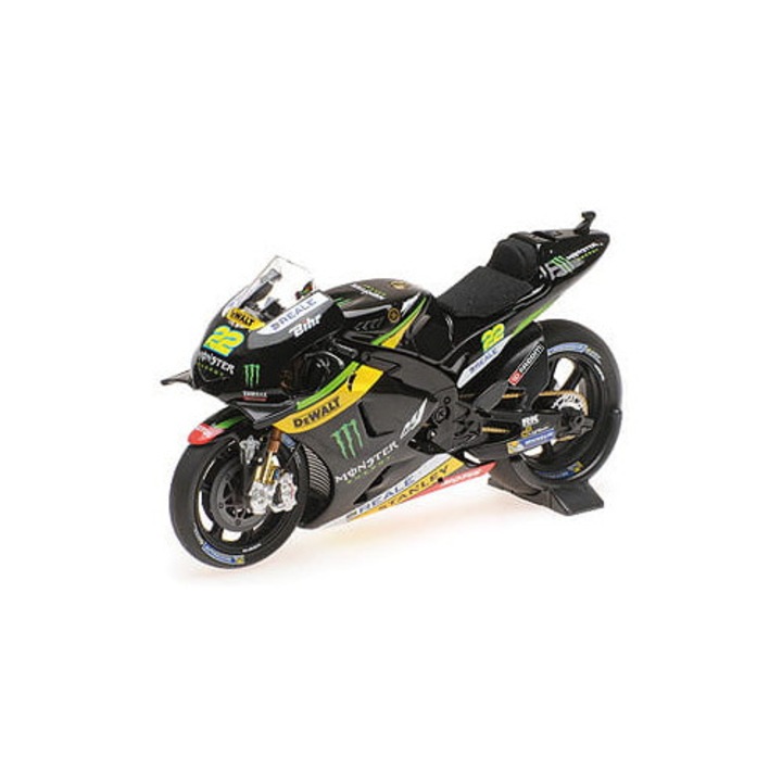 Motorkerékpár, Minichamps, Yamaha YZR-M1 Monster Yamaha TECH3 Alex Lowes, 1:18