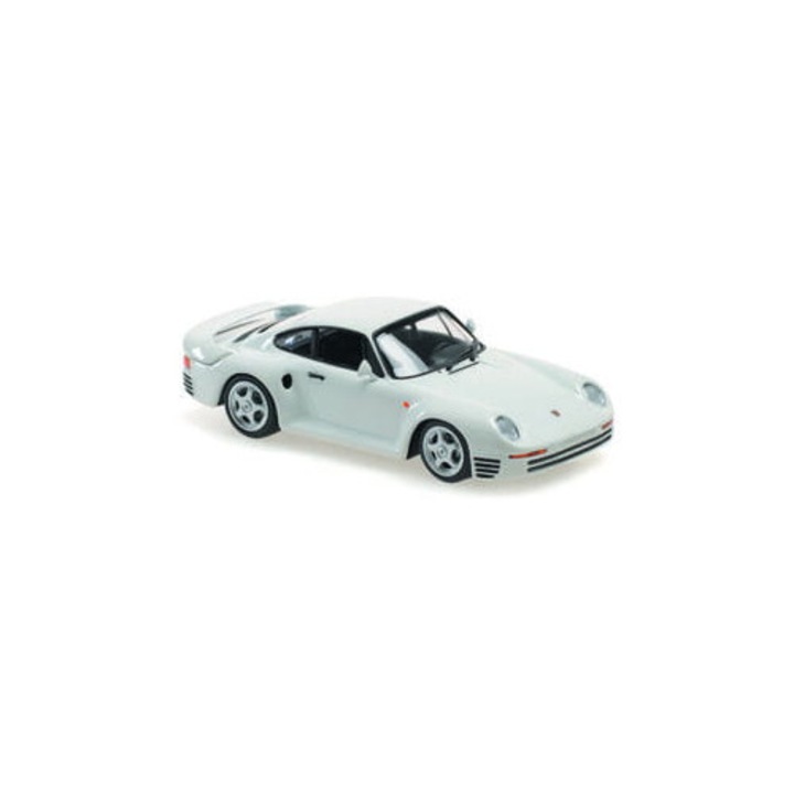 Автомодел Porsche 959, Minichamps, бял, 1:43
