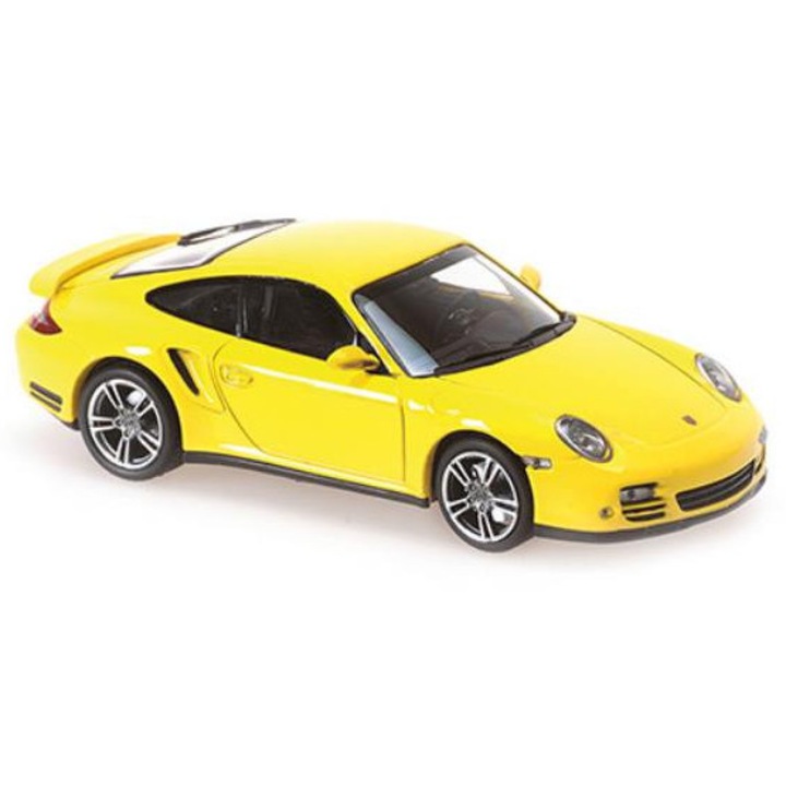Automakett, Minichamps, Porsche 911 Turbo, 1:43, sárga