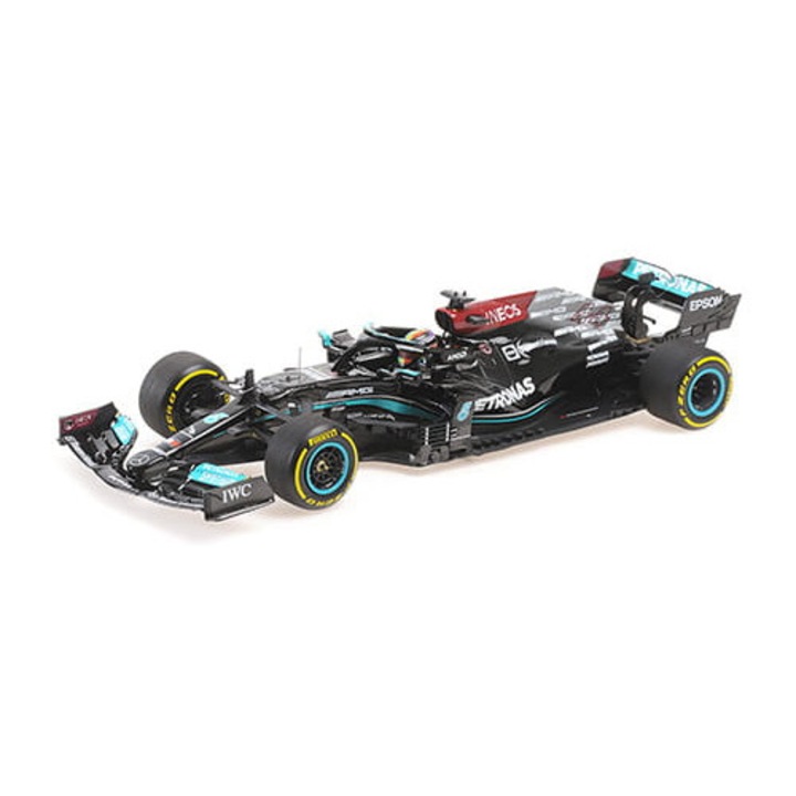 Automacheta Minichamps Mercedes-AMG Petronas W12 E Performance Lewis Hamilton Qatar GP 2021, 1:18