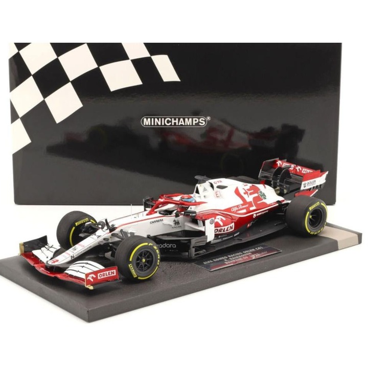 Automacheta Alfa Romeo Racing Orlen C41 #07 Kimi Raikkonen, 1:18, Minichamps