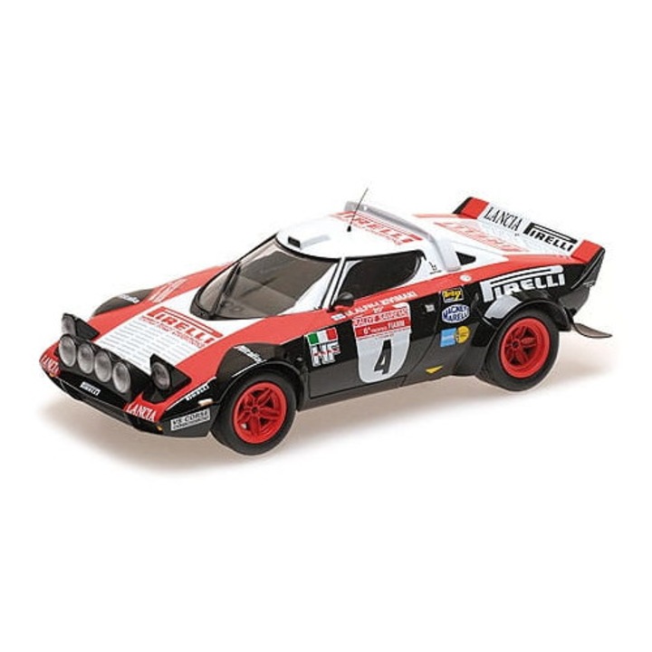 Automacska Lancia Stratos Pirelli #4 Alen/Kivimaki 1:18