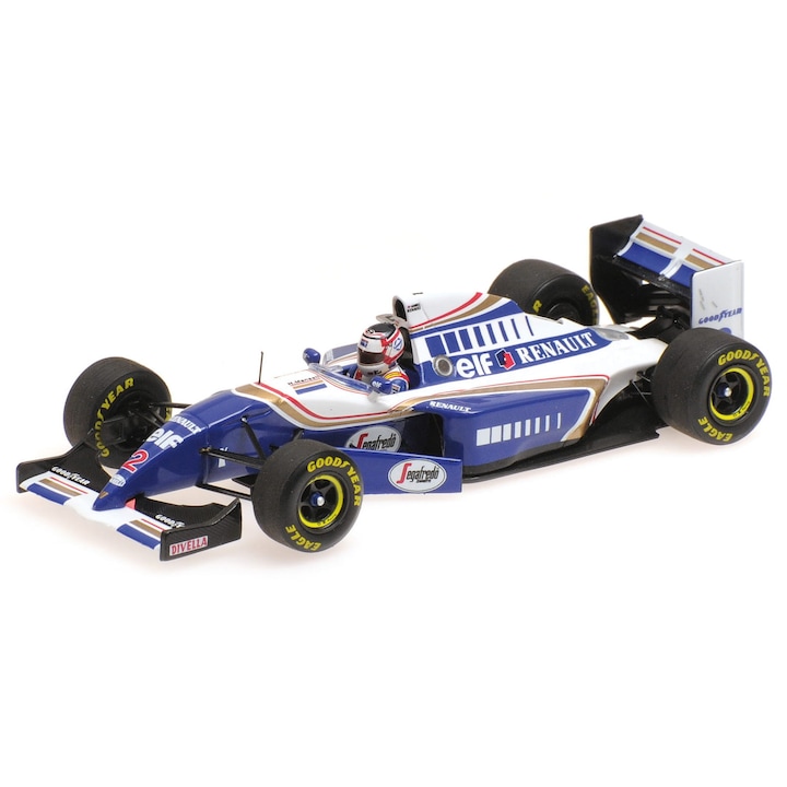Automacheta, Minichamps, Williams Renault FW16 #2, 1:43, többszínű