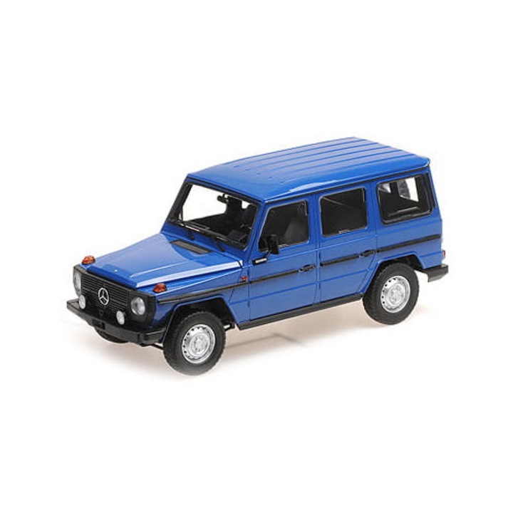 Automacheta Minichamps Mercedes-Benz G-Model Long (W460) 1980, sötétkék, 1:18