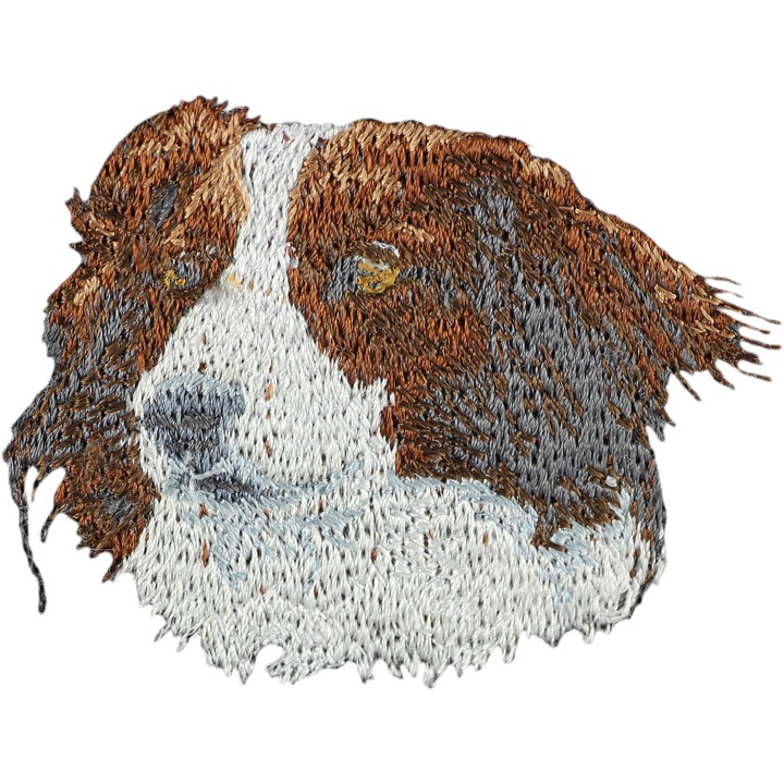 Naszywka Kooikerhondje, Art-Dog, 100 rase, colorata, dimensiuni variate