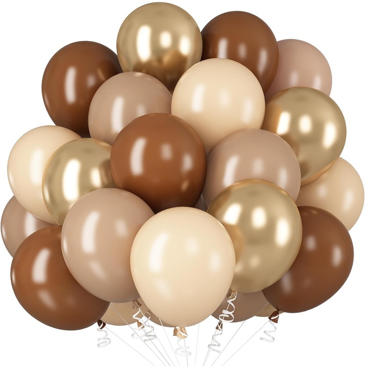 Комплект от 100 латексови балона, 12 инча, многоцветни латексови балони, висококачествени балони, балони за детски рожден ден, подходящи за декорации за партита, карнавал, Коледа и др., Многоцветни