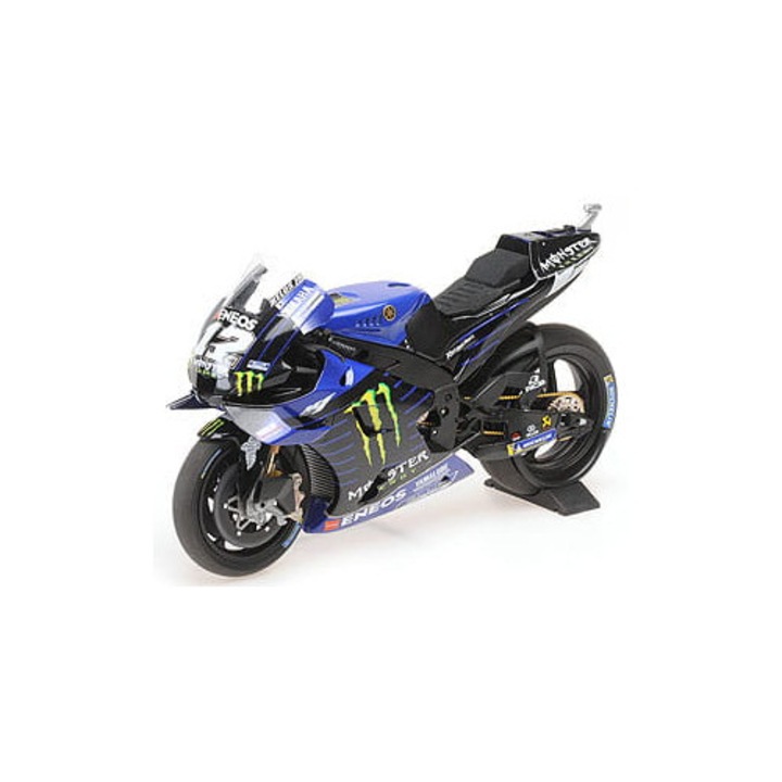 Automacheta Minichamps YAMAHA YZR-M1 MONSTER ENERGY MAVERICK VINALES 1:12