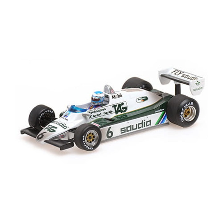 Automacheta Minichamps WILLIAMS FW 08 1982, мръсна версия, 1:43