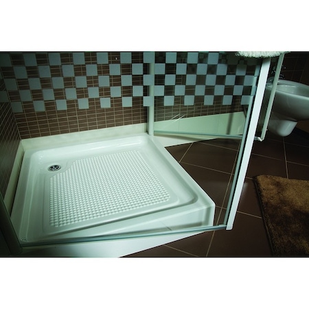 Cadita de dus patrata Belform Cubo, 80x80 cm, Acril + ABS