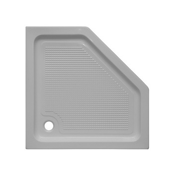 Cadita de dus pentagonala Belform Cubo, 90x90 cm, Acril + ABS Cadita de dus pentagonala Belform Cubo, 90x90 cm, Acril + ABS